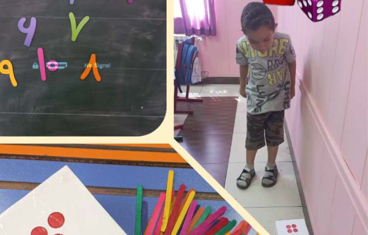 بازی و ریاضی شمارش اعداد 3