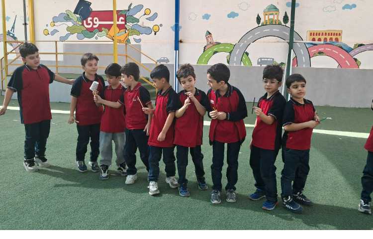 بازی و مسابقه های شاد جسمی حرکتی 9