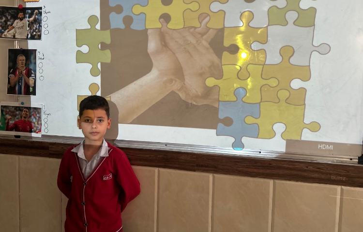 بازی پازل جهت تمرین عبارات درس 4 کتاب Our Discovery Island 4