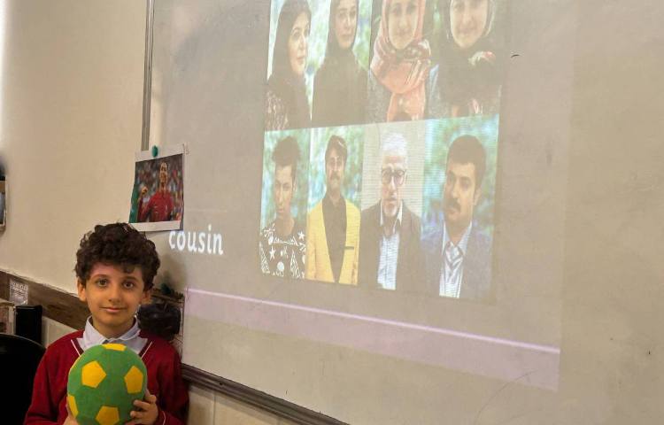 بازی پرتاب توپ جهت تمرین Family Members