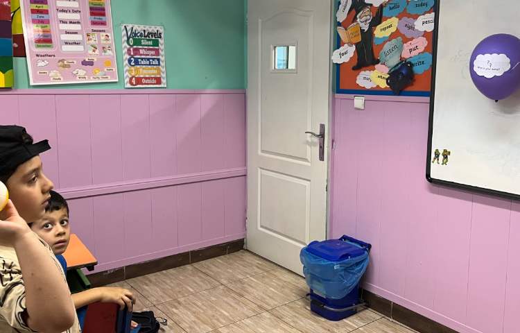 بازی پرتاب توپ و رد کردن توپ جهت تمرین معرفی خود 3