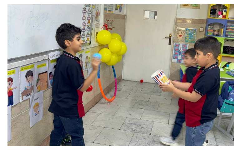 بازی پرتاب توپ و مسابقه 1