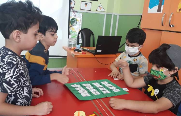 :بازی پیروی از دستورات، تقویت حافظه دیداری و هماهنگی چشم و دست، کلاس گیلاس 3