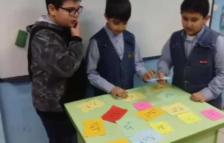 بازی گروهی ضرب اعداد 3