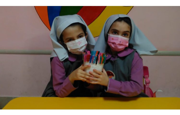 بازی گیره و سبد با هدف افزایش مهارت دست ورزی شکوفه 2