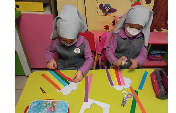 باهم بسازیم:ساخت رنگین کمان و آموزش چگونگی تشکیل رنگین کمان