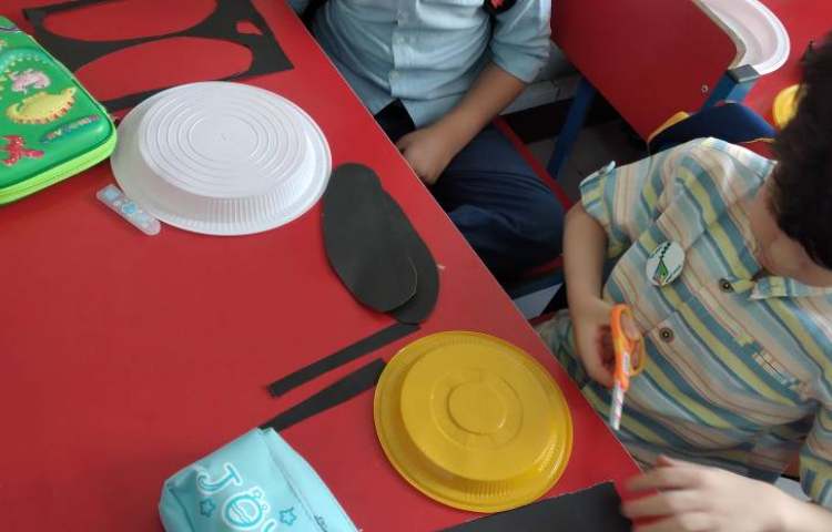 با طبیعت کاردستی حیوانات 1