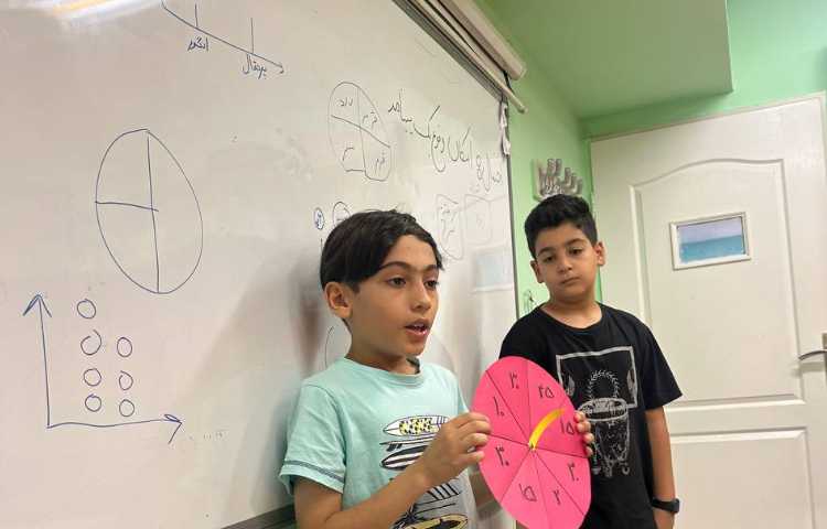 بخش احتمال و انجام دست ورزی با گردونه 1