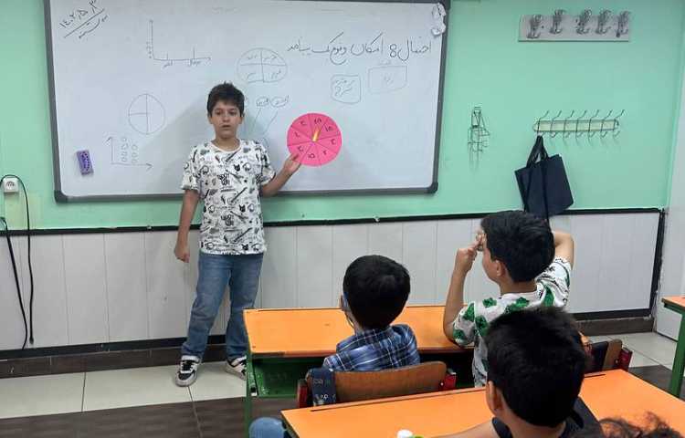 بخش احتمال و انجام دست ورزی با گردونه 2