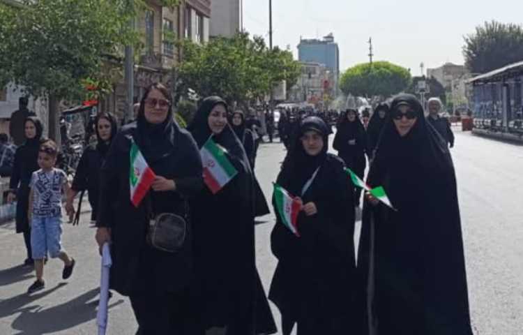 بدرقه پیکر شهدا 3