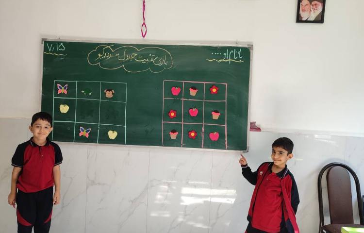 برای تثبیت یادگیری درس ریاضی مبحث( جدول سودوکو) بازی در کلاس توسط دانش‌آموزان انجام شد. 2