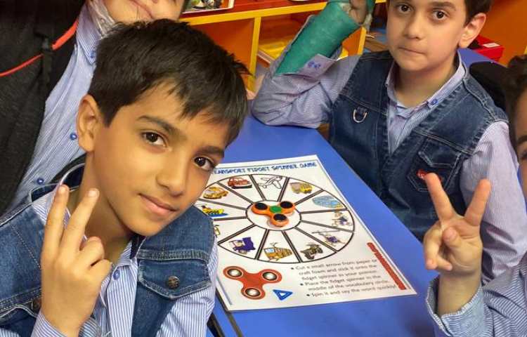 برد گیم وسایل نقلیه با هدف مرور کلمات 4