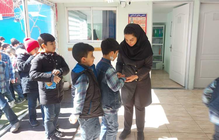 :بررسی بهداشت فردی هفتگی دانش آموزان 2