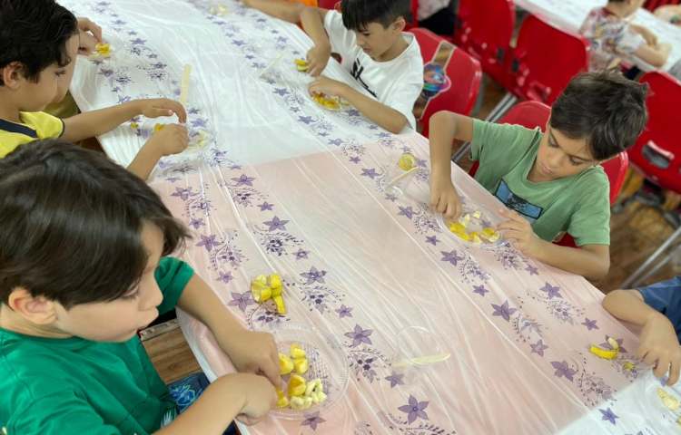 برنامه دستپخت با موضوع درست کردن آلاسکای میوه ای 3