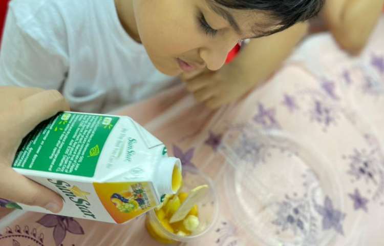 برنامه دستپخت با موضوع درست کردن آلاسکای میوه ای 4