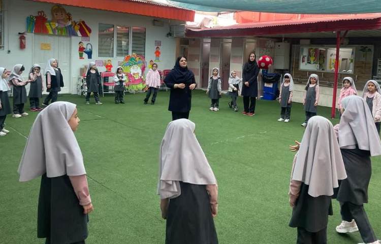 برنامه صبحگاه زبانی پایه پیش دبستان 1