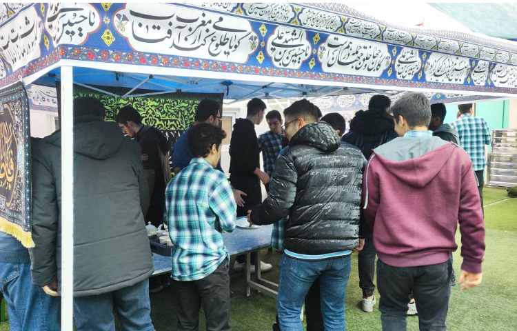 برپایی موکب به مناسبت شهادت حضرت فاطمه زهرا (س) 4