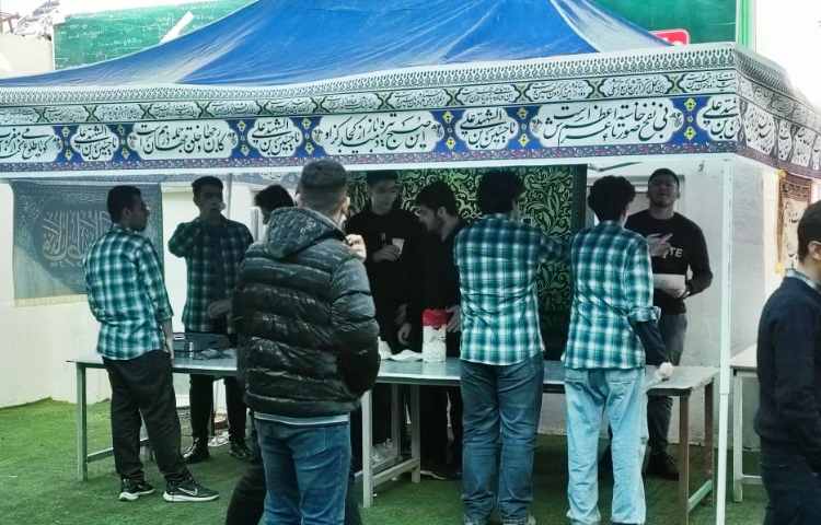 برپایی موکب به مناسبت شهادت حضرت فاطمه زهرا (س) 6