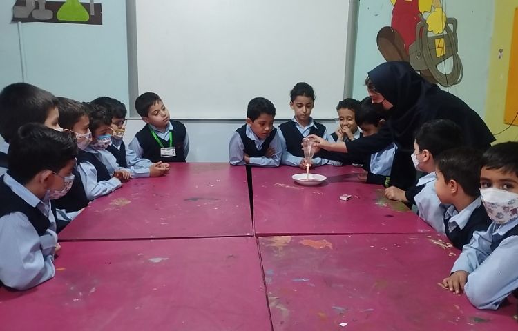 برگزاری آزمایشگاه علوم پایه دوم(مراحل مشاهده و کاوشگری) 1