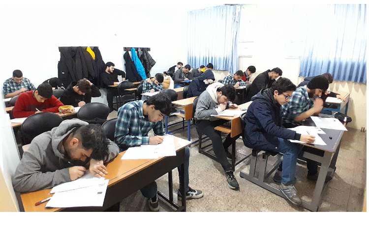 برگزاری آزمون تستی دوره ای پایه ی دوازدهم 1
