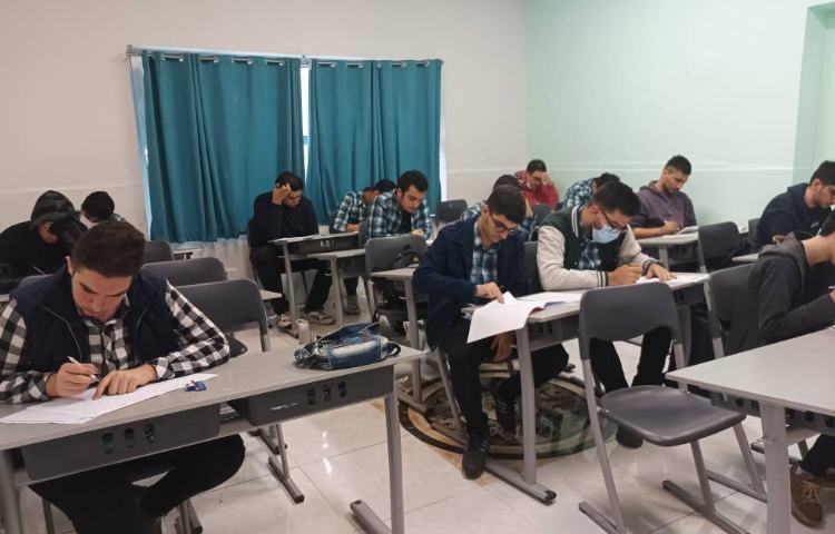 برگزاری آزمون تستی پایه دوازدهم