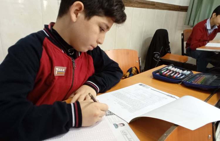 برگزاری آزمون تیزهوشان 6