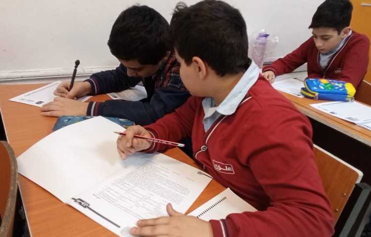 برگزاری آزمون تیزهوشان 8