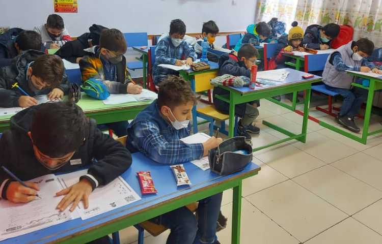 برگزاری آزمون تیمز و پرلز دبستان علوی 1