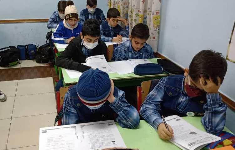 برگزاری آزمون تیمز و پرلز دبستان علوی 13