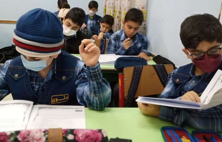 برگزاری آزمون تیمز و پرلز دبستان علوی 16