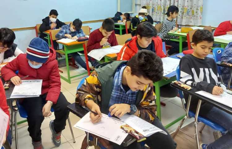 برگزاری آزمون تیمز و پرلز دبستان علوی 2