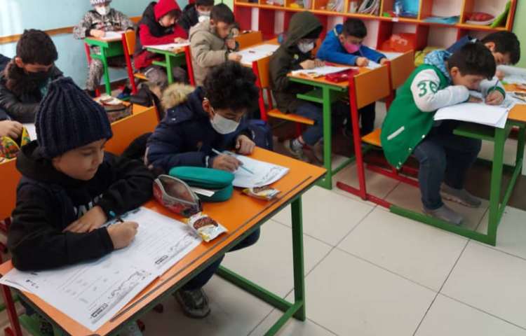 برگزاری آزمون تیمز و پرلز دبستان علوی 5