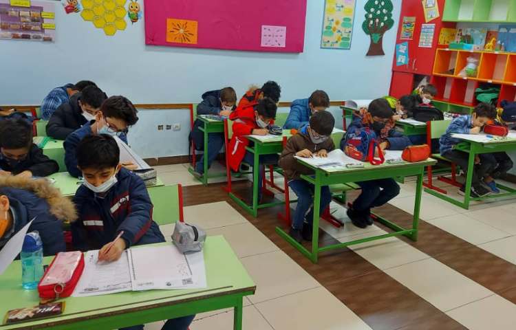 برگزاری آزمون تیمز و پرلز دبستان علوی 6