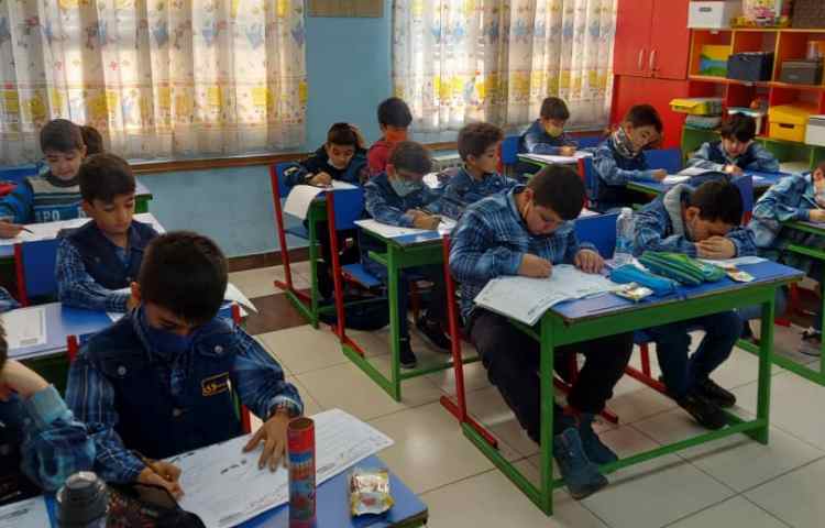 برگزاری آزمون تیمز و پرلز دبستان علوی 7