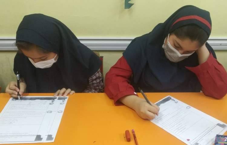 برگزاری آزمون ریاضی 6