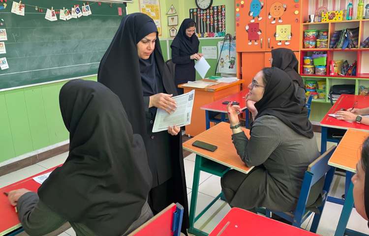 :برگزاری آزمون ضمن خدمت نیروهای اجرایی 1