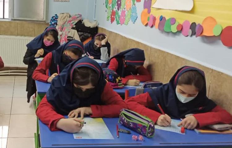 برگزاری آزمون فارسی 6