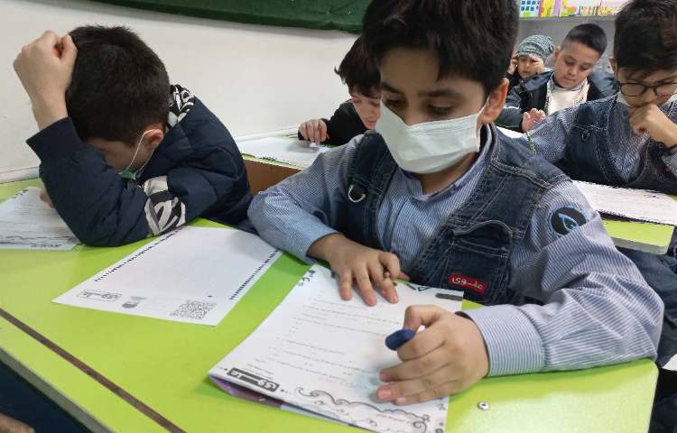 برگزاری آزمون مداد رنگی یک - تیمز 4