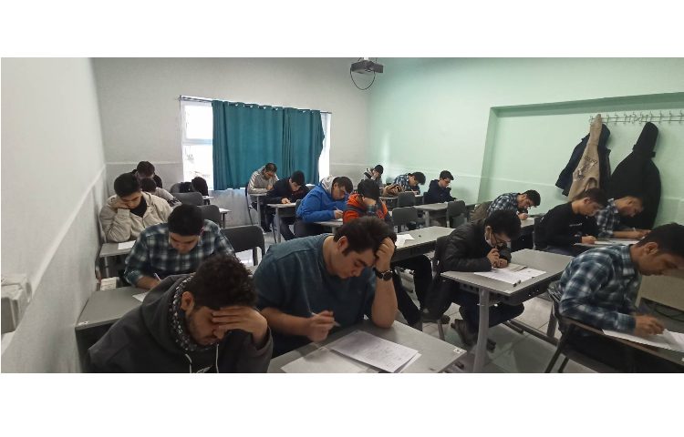 برگزاری آزمون های ترم اول 1