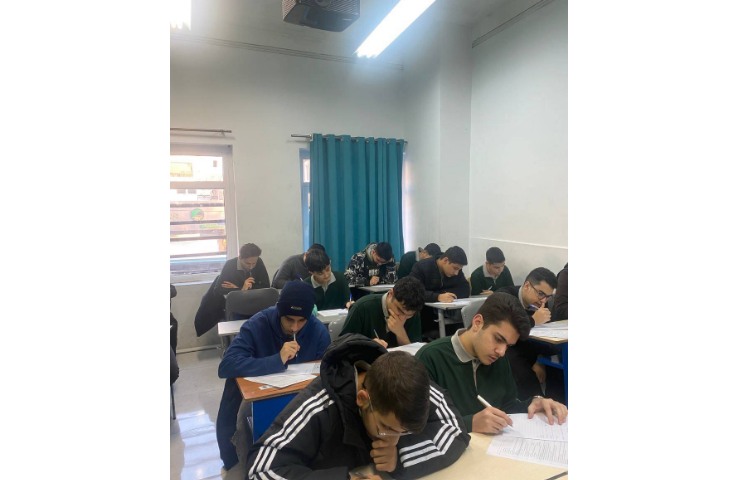 برگزاری آزمون‌های ترم اول 2