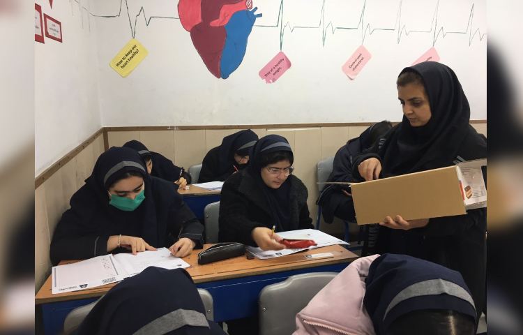 برگزاری آزمون پابه پا یک در متوسطه اول غرب دخترانه 6