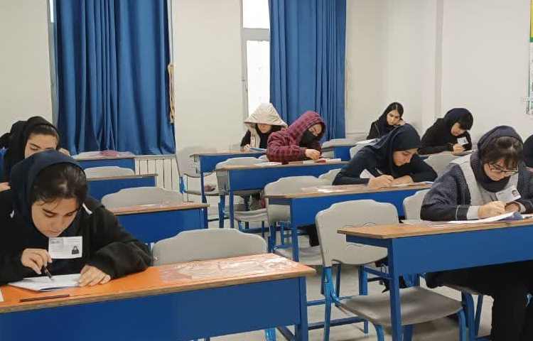 برگزاری آزمون پرتاب پایه نهم 3