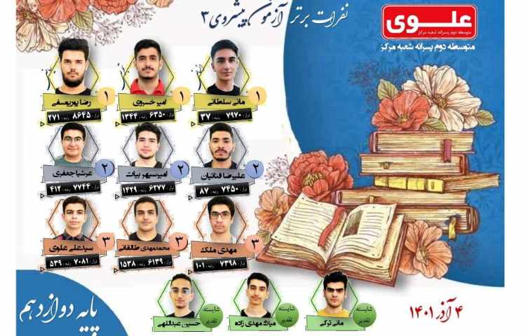 برگزاری آزمون پیشروی3 8