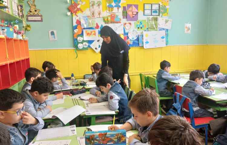 برگزاری آزمون کانگورو بین شعب علوی 5