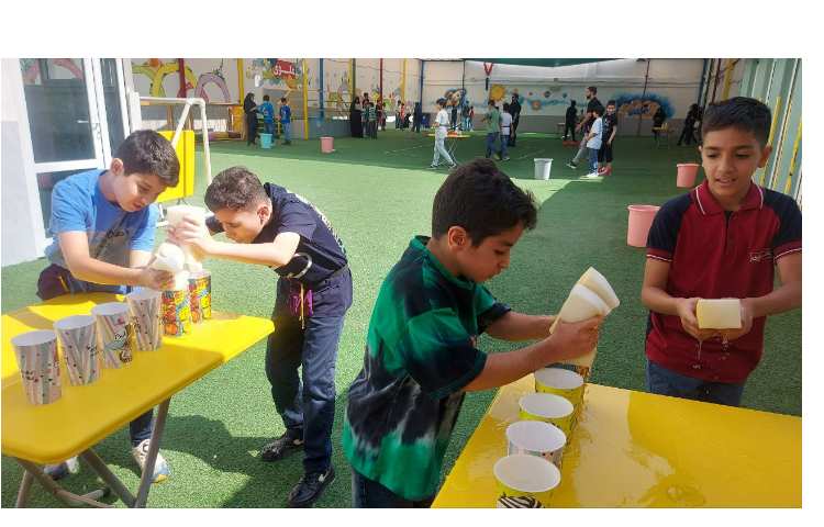 برگزاری اردوی بازی زی در پایگاه تابستانی 12