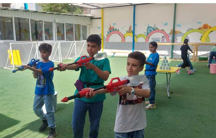 برگزاری اردوی بازی زی در پایگاه تابستانی 14