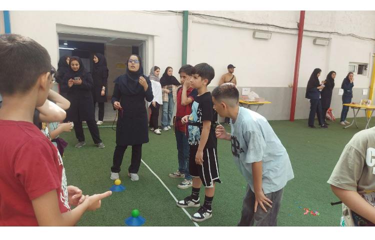 برگزاری اردوی بازی زی در پایگاه تابستانی 15