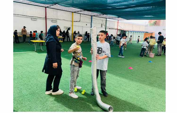 برگزاری اردوی بازی زی در پایگاه تابستانی 19