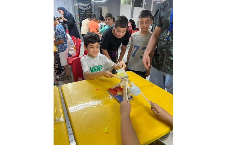 برگزاری اردوی بازی زی در پایگاه تابستانی 22