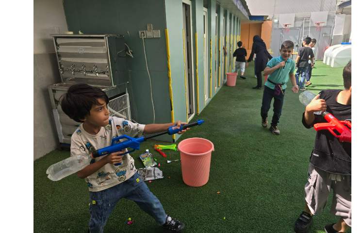 برگزاری اردوی بازی زی در پایگاه تابستانی 28